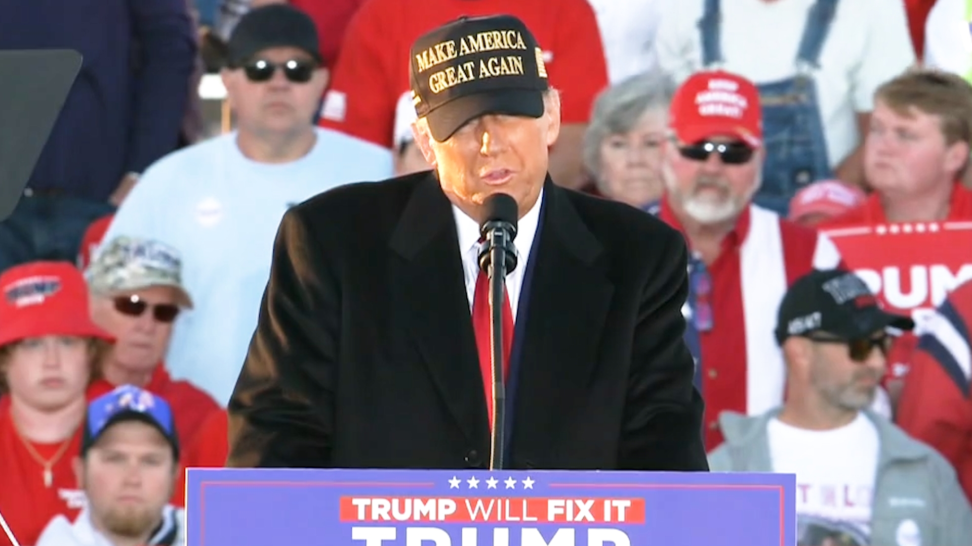 Donald Trump full speech at campaign rally in North Carolina | wfaa.com