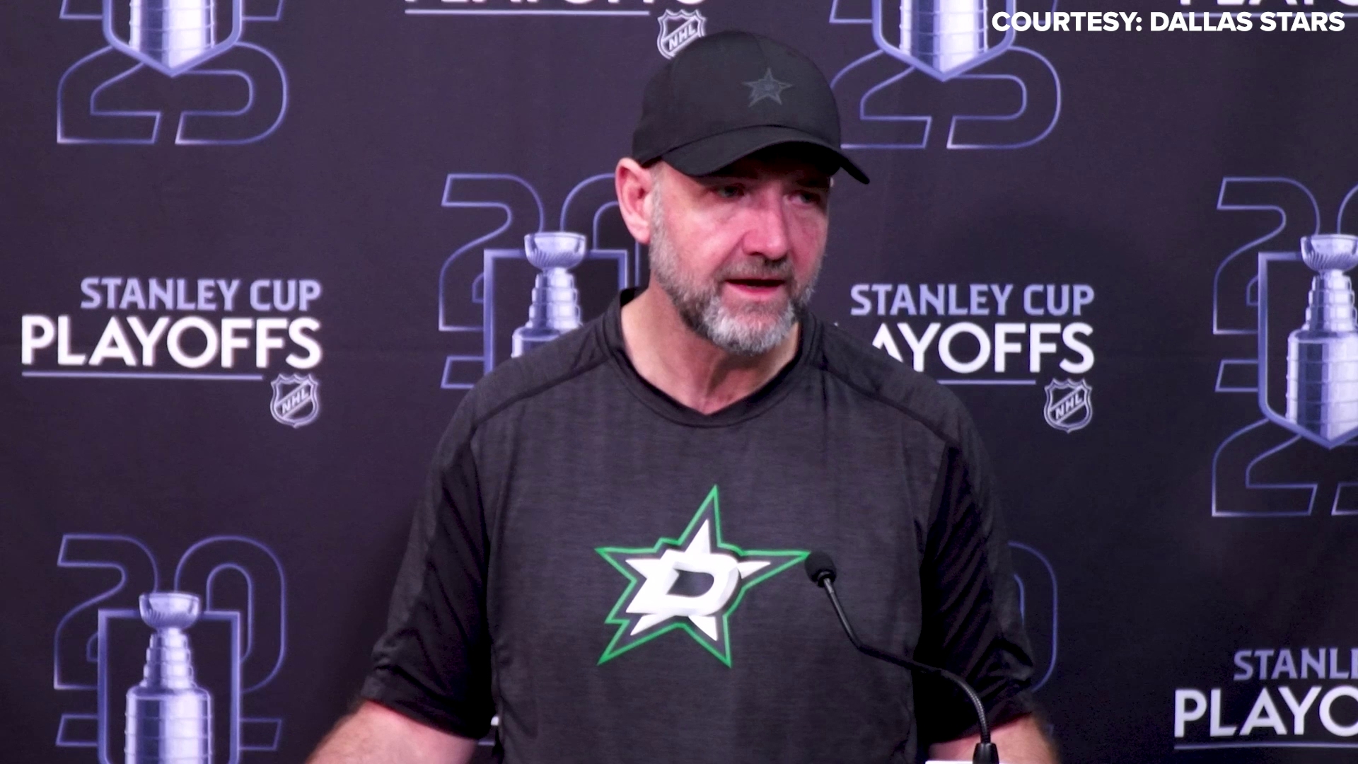 Dallas Stars Head Coach Pete DeBoer spoke to the media ahead of Game 1. (5.6.25)