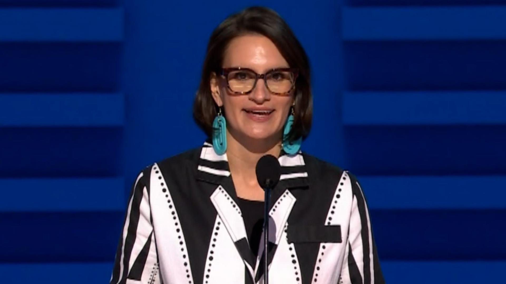 MN Lt. Gov. Peggy Flanagan delivered a full speech on day one of the 2024 Democratic National Convention in Chicago, Illinois.