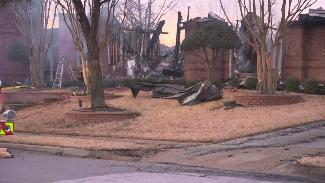 Dalworthington Gardens house fire Neighbor says he helped save family