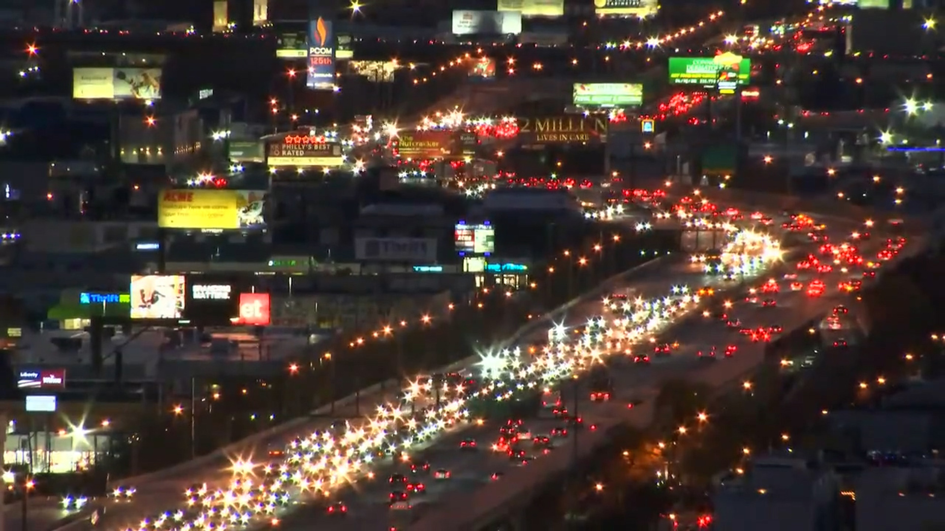 Holiday travel is in full swing, and traffic is forming in major U.S. cities like Chicago, Philadelphia and New York City.