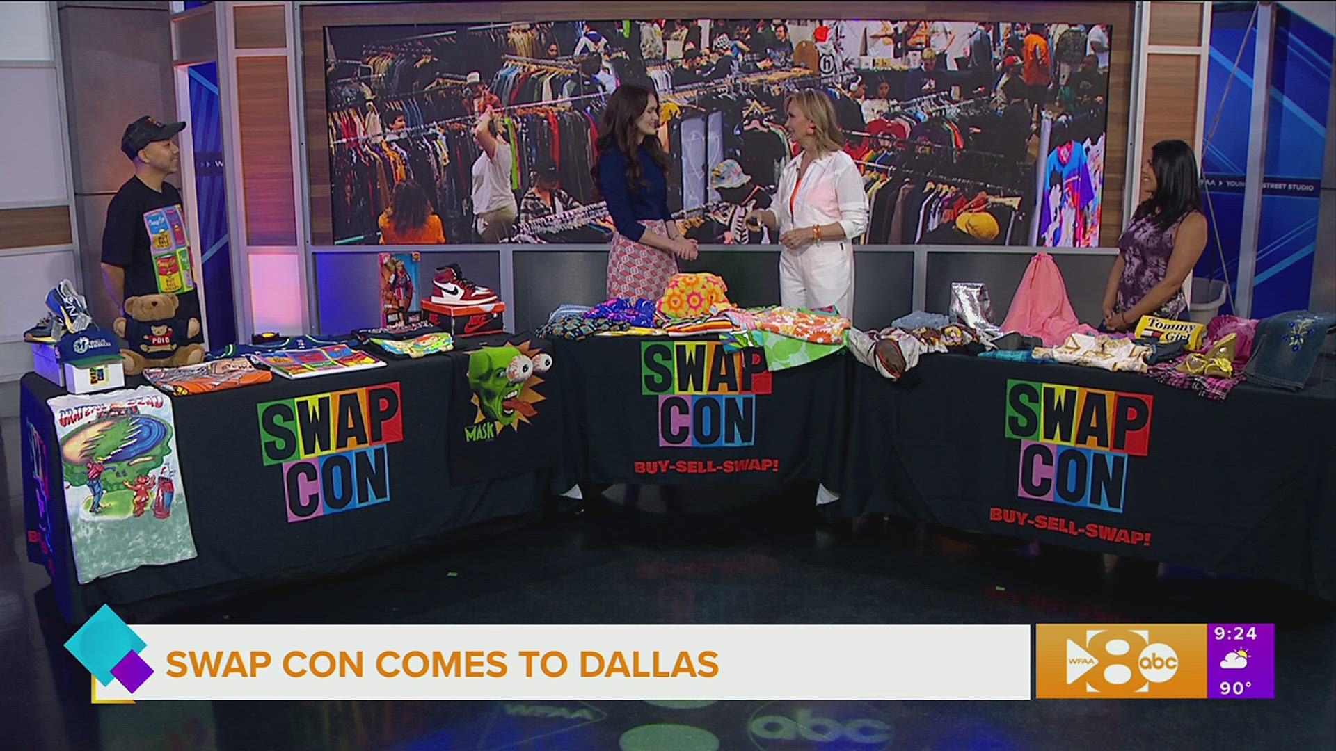 The ultimate swap meet! We get a preview of SWAP CON before it takes over Dallas Market Hall on Saturday, August 5