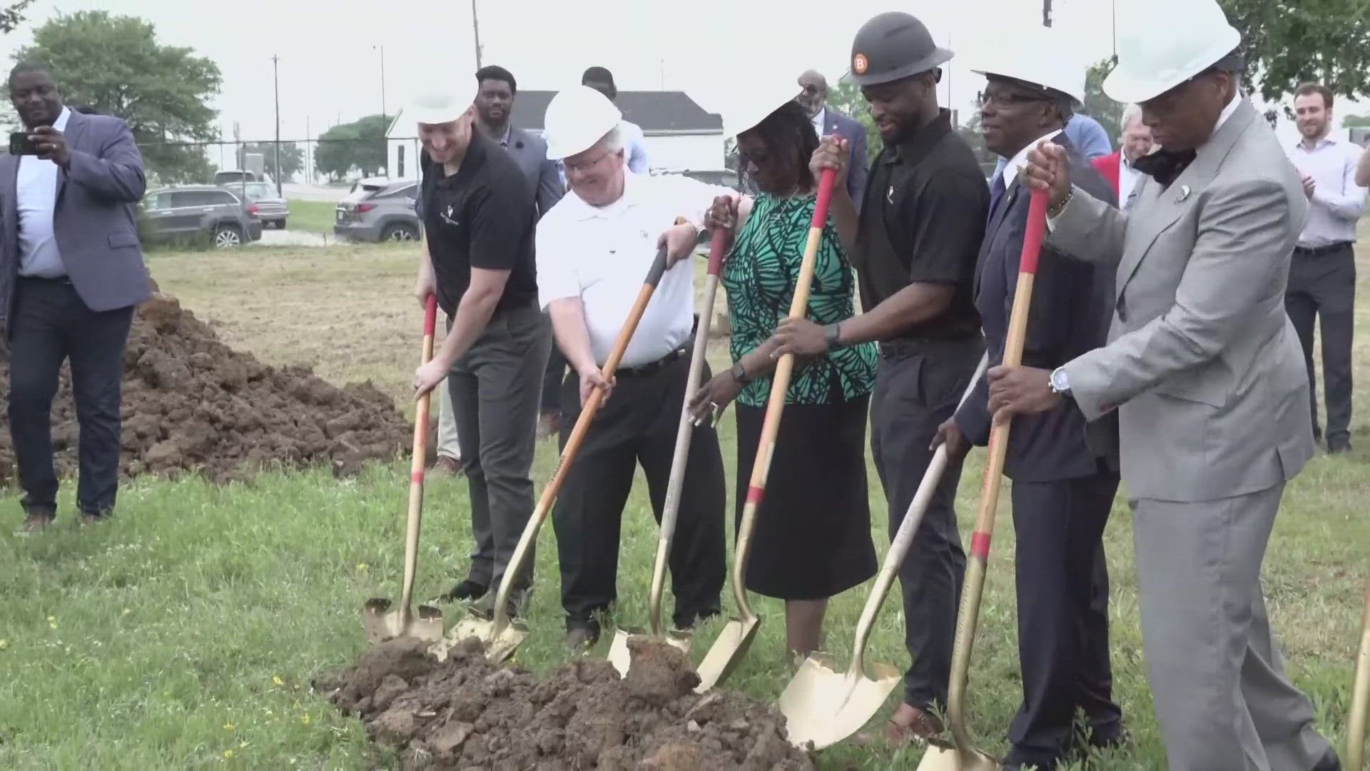 Work has started on a new project bringing hundreds of new housing units to Southern Dallas. The force behind it is a former SMU football player.