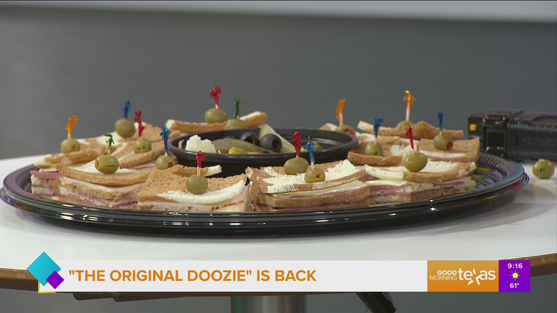 "The Original Doozie" sandwiches
