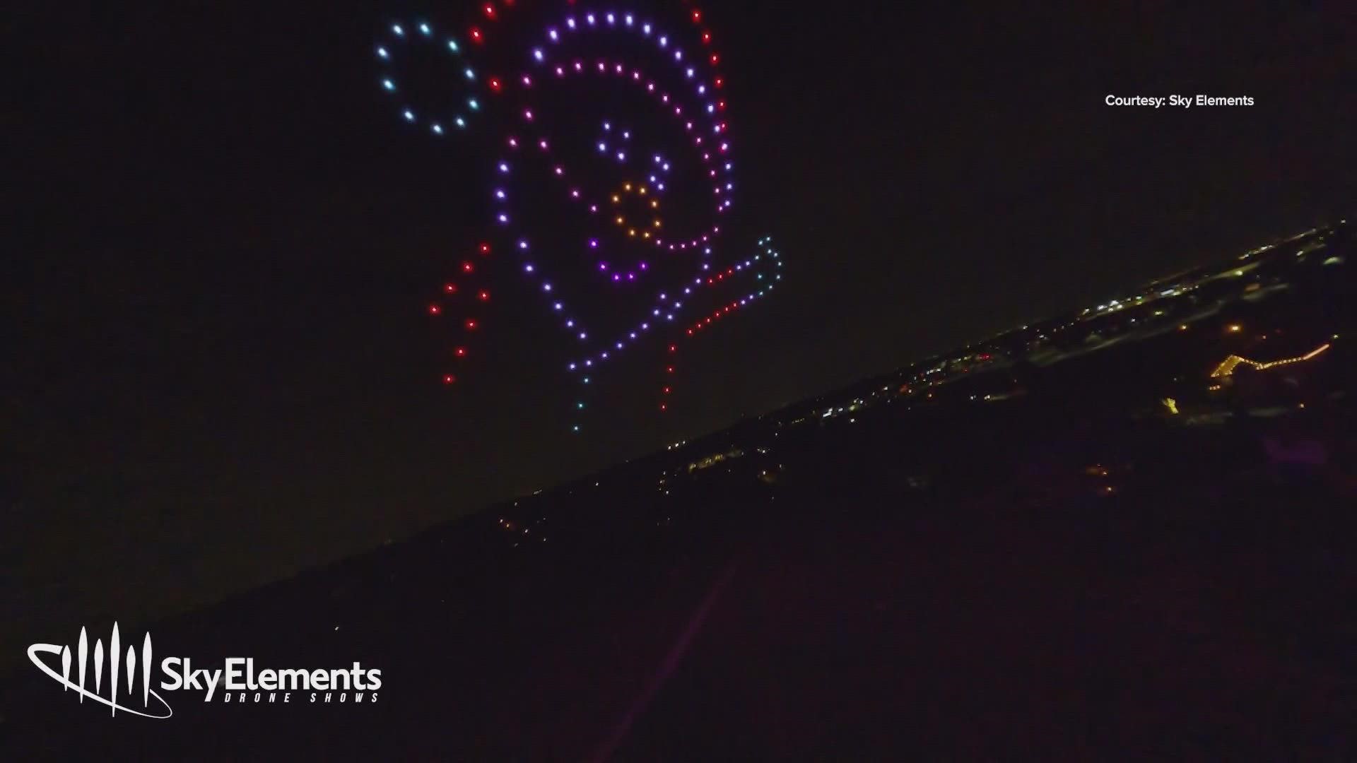 Sky Elements is only two years old, but is one of the top drone light show companies in the country.