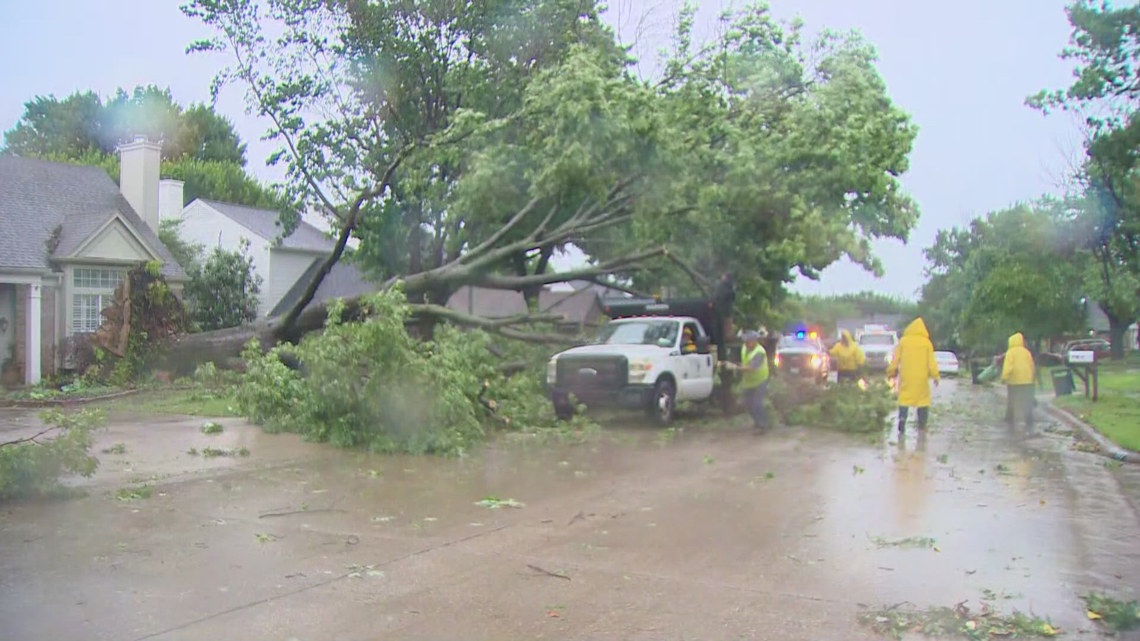 Clean up still underway after May severe storms | wfaa.com