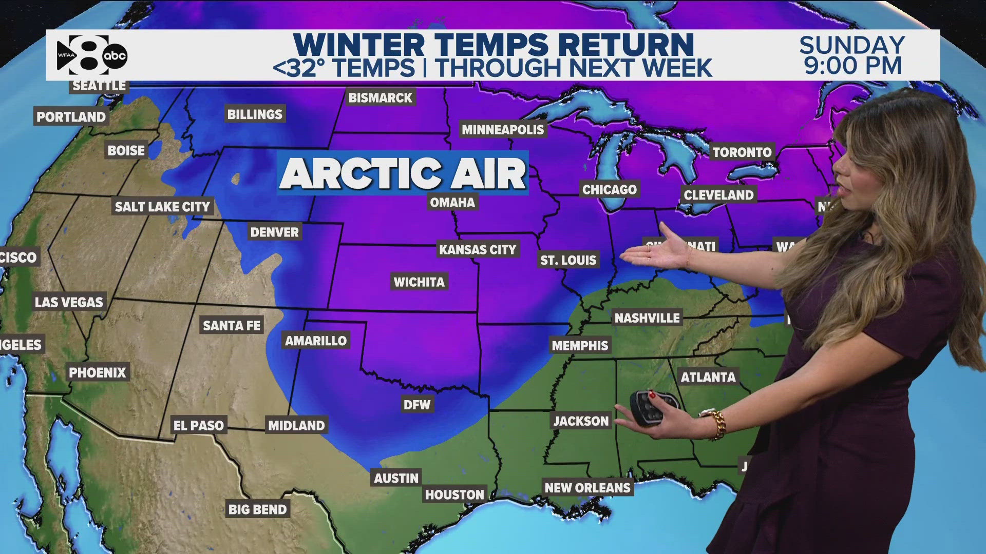 DFW weather Ready for arctic air Here's how cold it will get