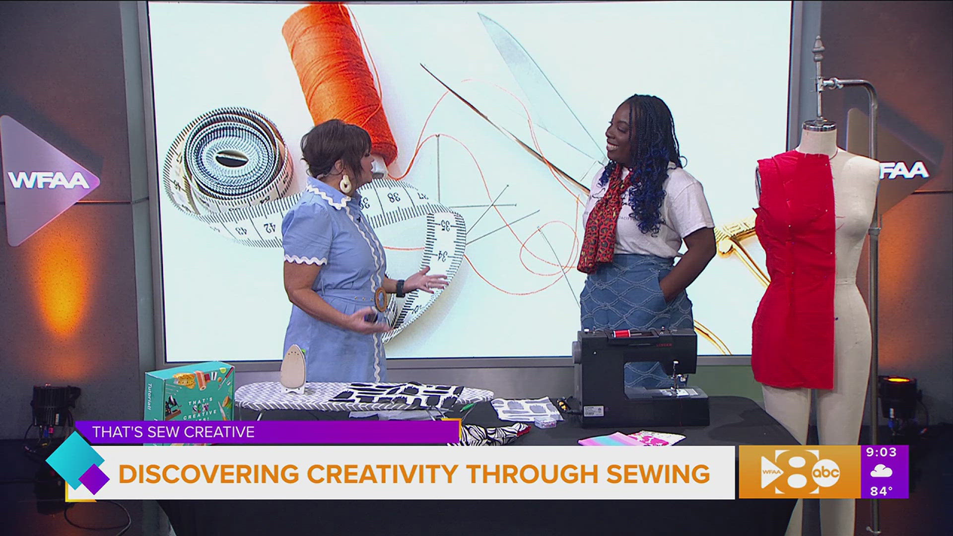 Fashion Stylist and owner of Thats Sew Creative Chelita Lenice gives us a sewing 101 lesson.