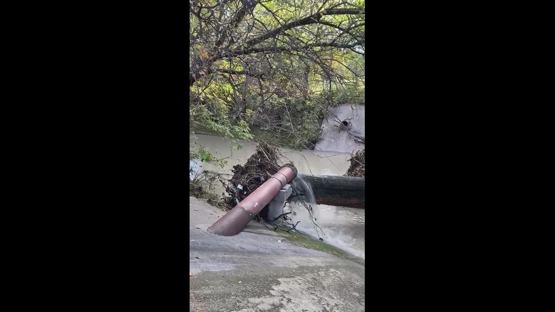 Wednesday's storms lead to sewage leak in Plano | wfaa.com