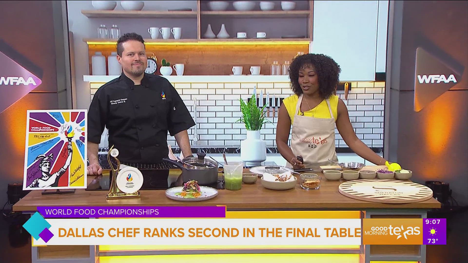 Chef Ricardo Viesca Gutierrez shares his experience at the World Food Championships. Go to worldfoodchampionships.com for more information.