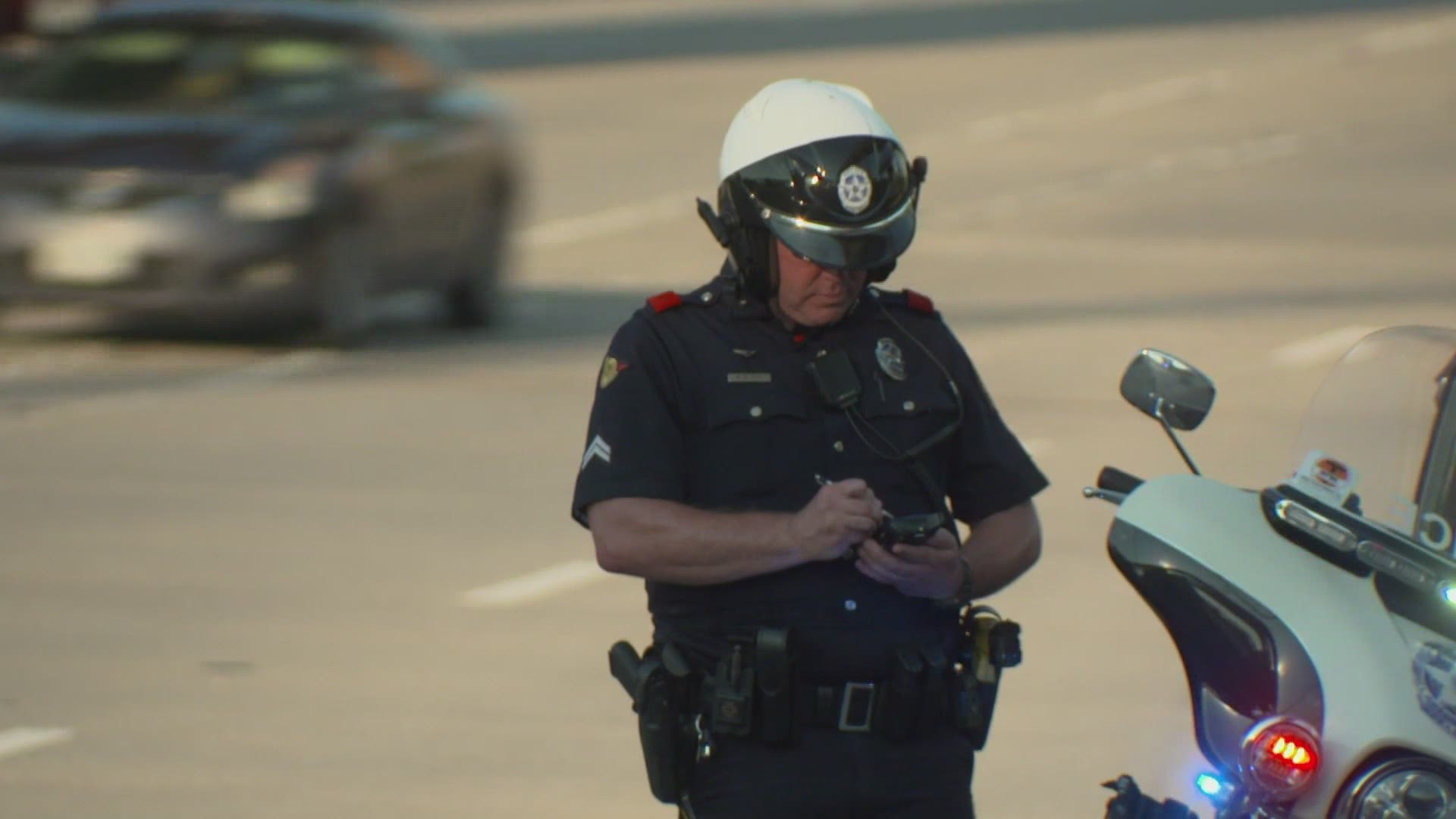 Dallas police say they've written more than 300 tickets to aggressive drivers just this month.