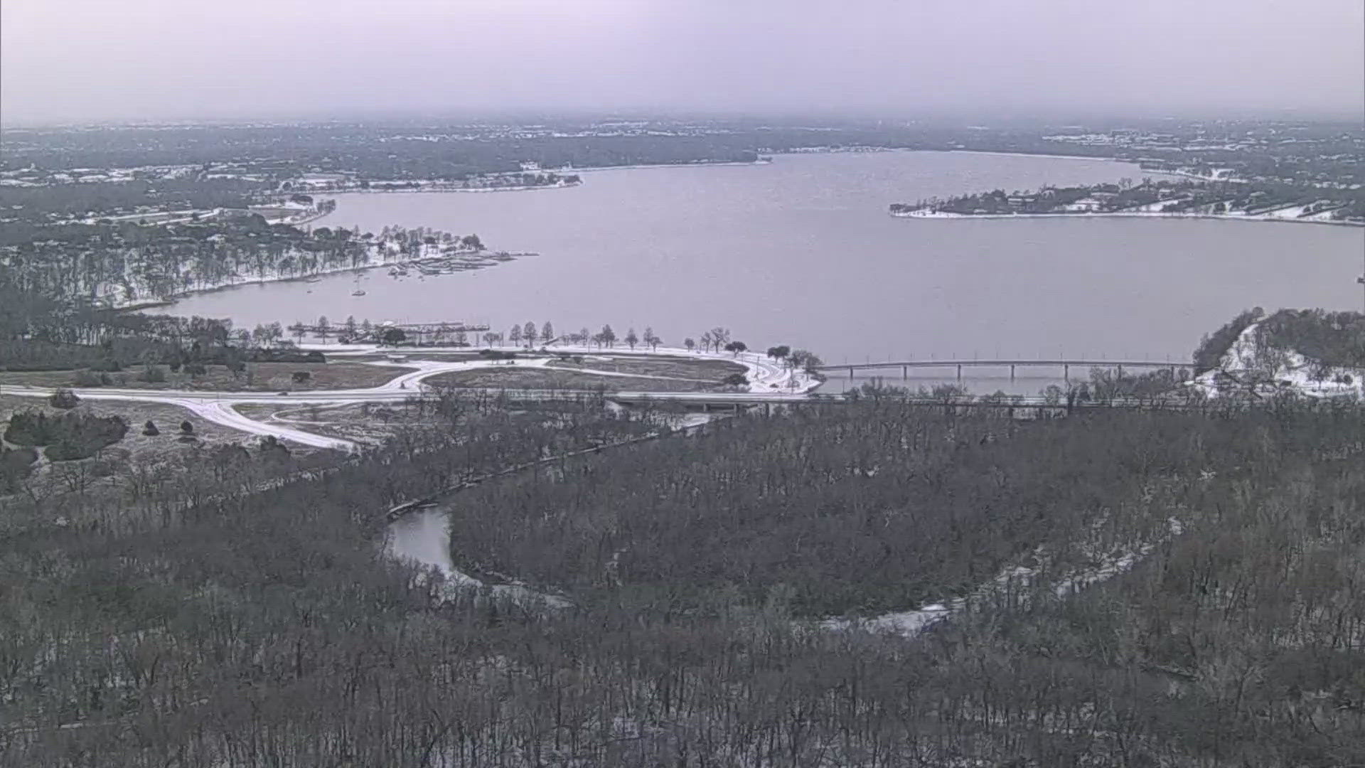 While it's not as crazy as the Great Lakes region, North Texas will see its own lake effect snow this week.