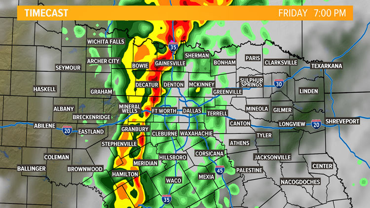 Dallas-Fort Worth could see severe weather Friday | wfaa.com