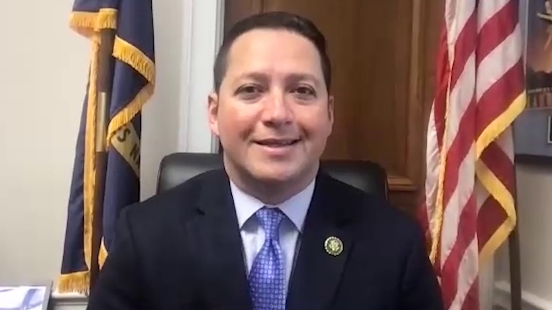 Rep. Tony Gonzales, who represents two-thirds of Texas-Mexico border, addresses a controversial state immigration bill.