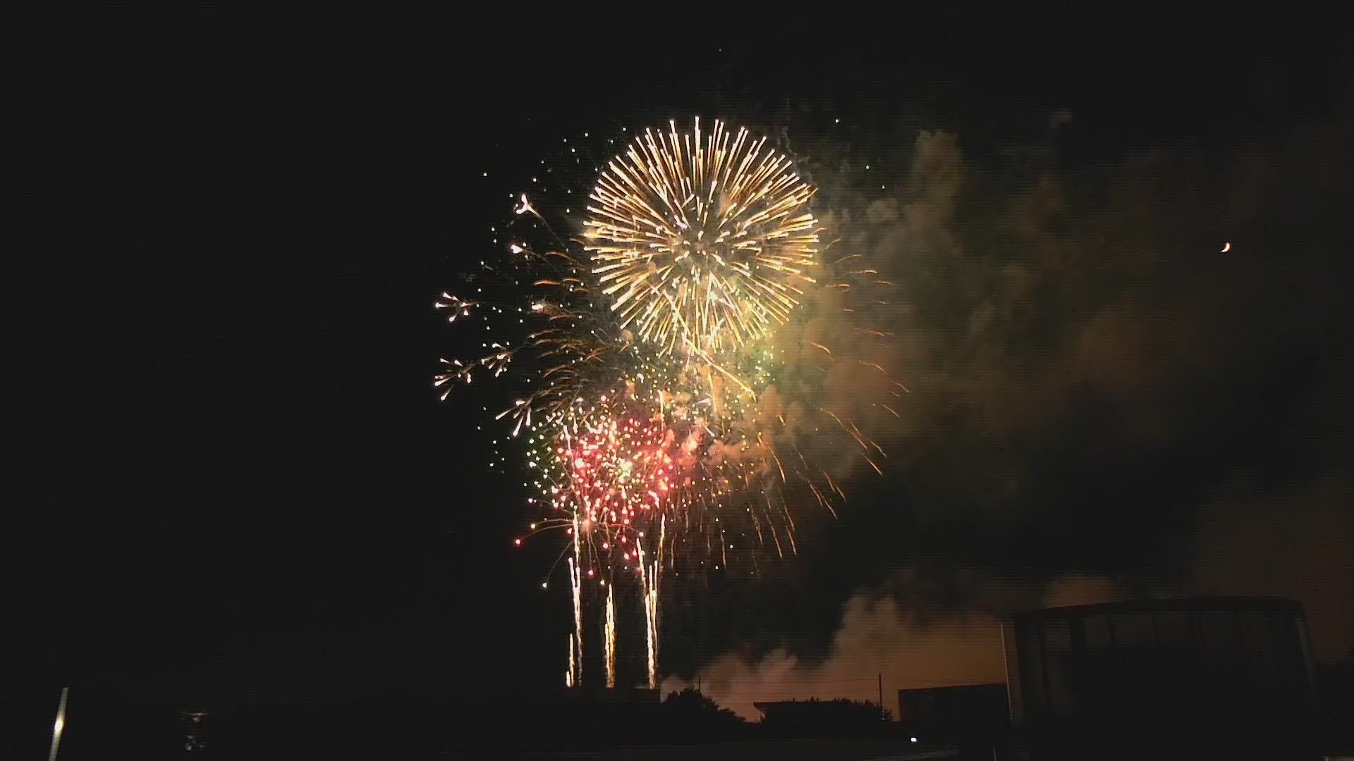 Free tickets are sold out, but there are still a chance to check out the fireworks show.