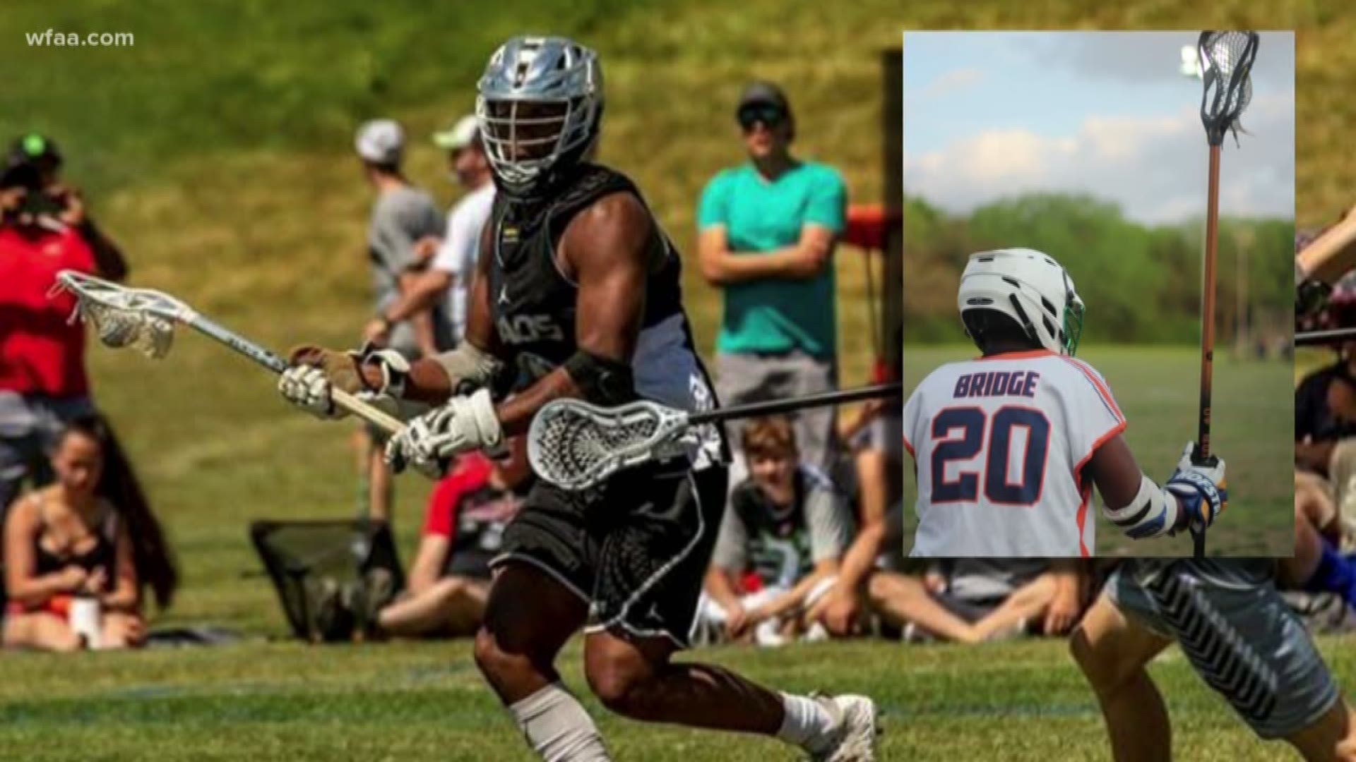 "You don't really hear about people from where I'm from playing lacrosse."