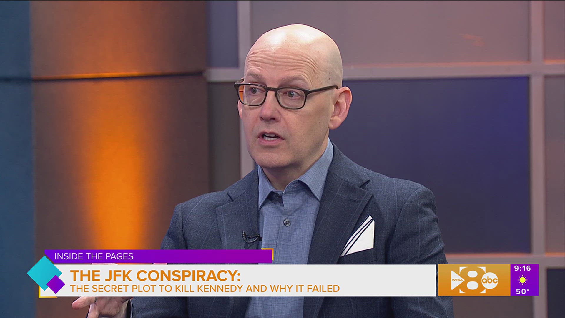 We learn more about Brad Meltzer's newest book 'The JFK Conspiracy: The Secret Plot to Kill Kennedy and Why It Failed'.