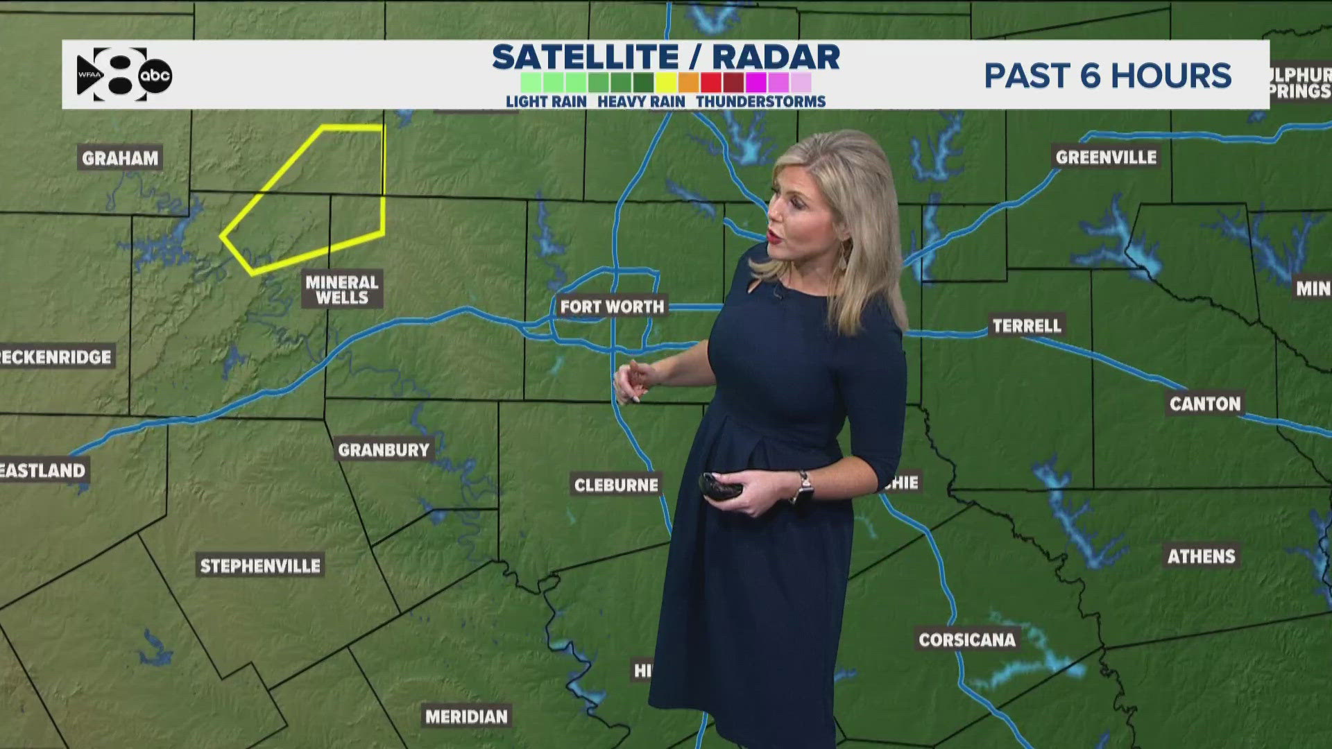 Meteorologist Cassie Heiter has a look at the latest forecast for Monday afternoon.