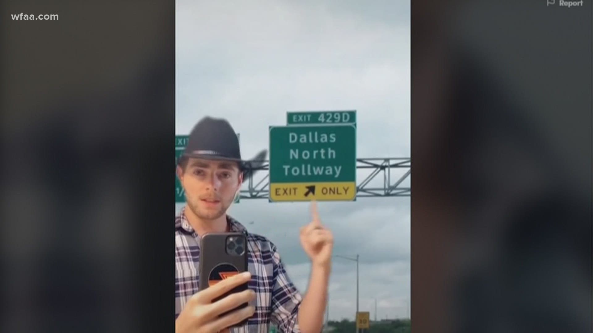 One man's video has gone viral on Tik Tok after he described Texas roads to "out of state drivers."