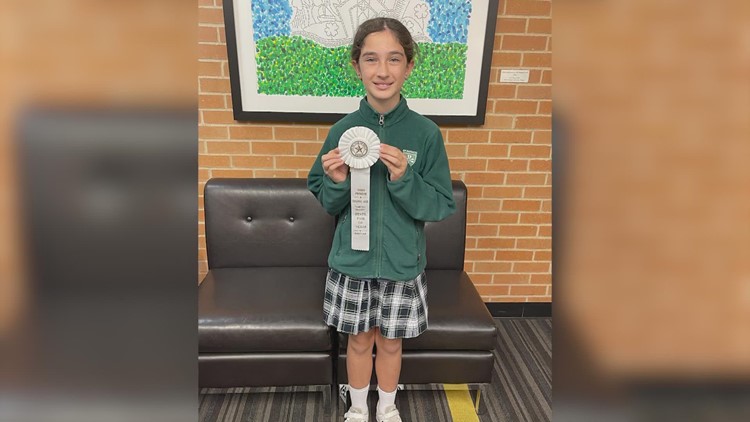 6th grader beats adults for 3rd place prize at State Fair of Texas