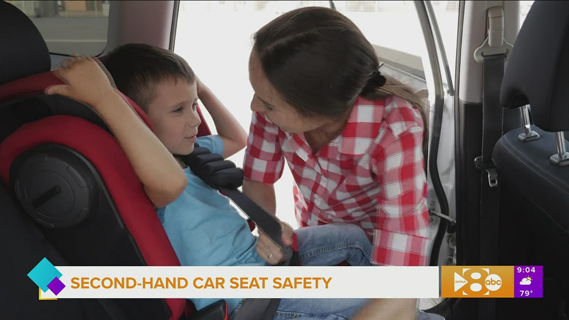 Second hand shop car seats safe