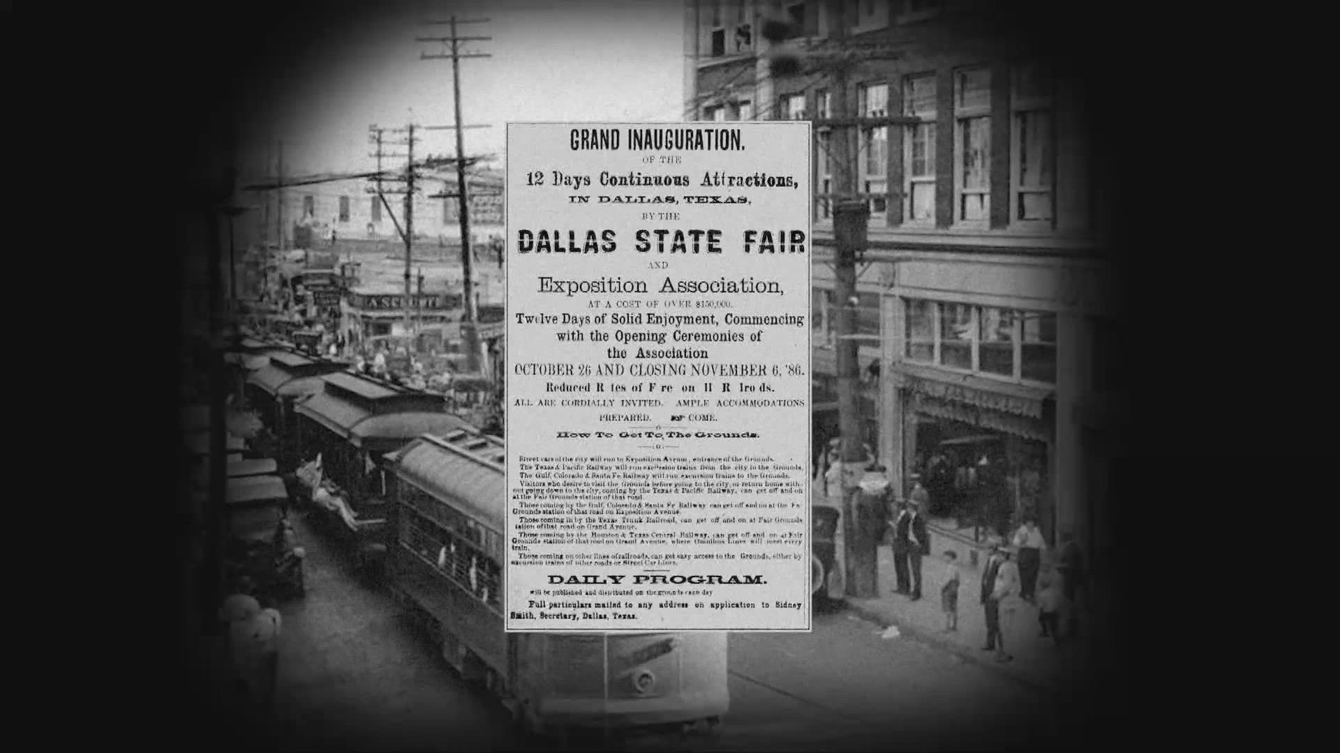 Did you know the Cotton Bowl used to be a race track complex? How about what the first Big Tex Choice Award winners? Here is a look at the history of the state fair.