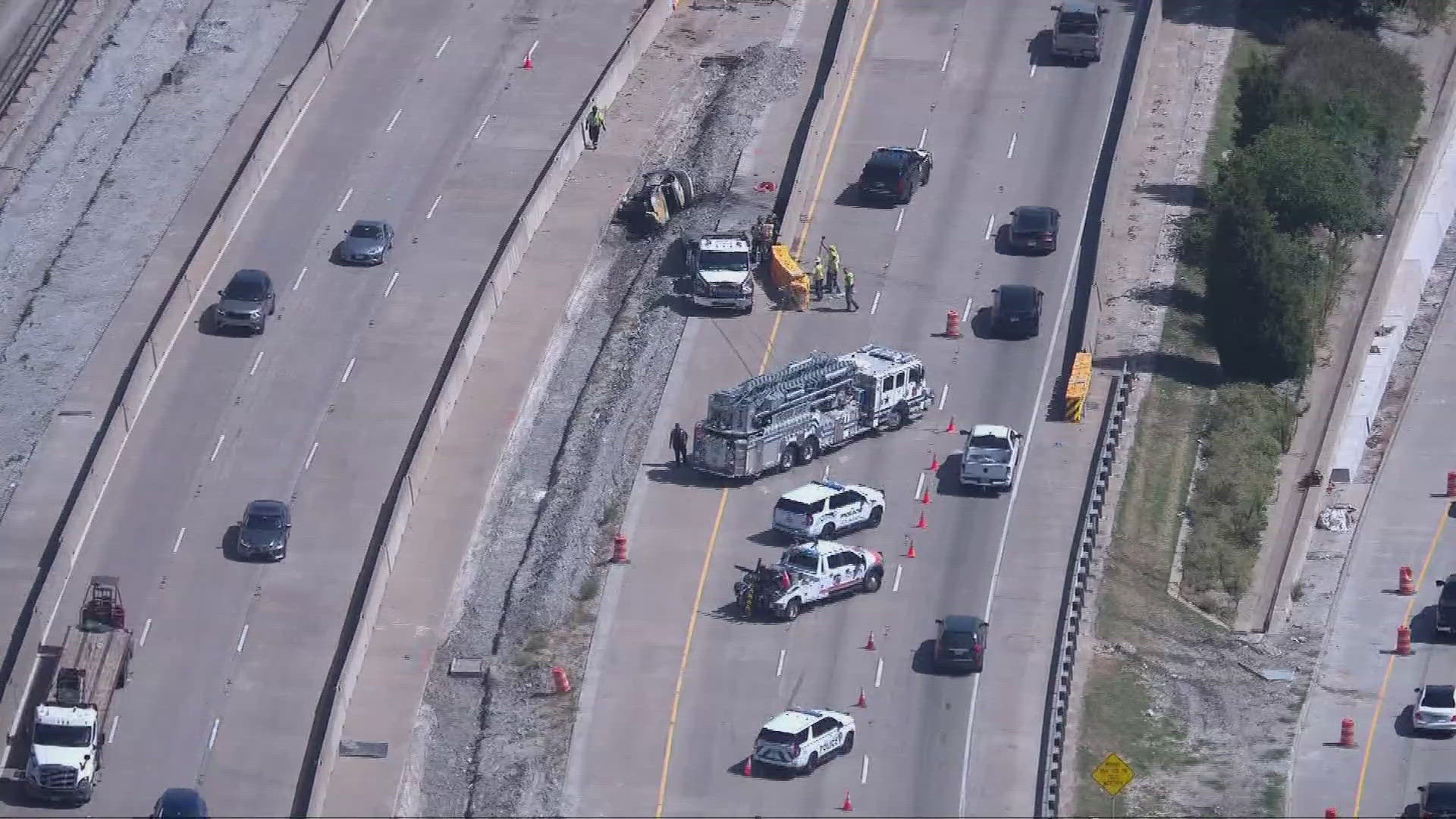 All southbound lanes of DNT at Gaylord Parkway reopened after crash ...