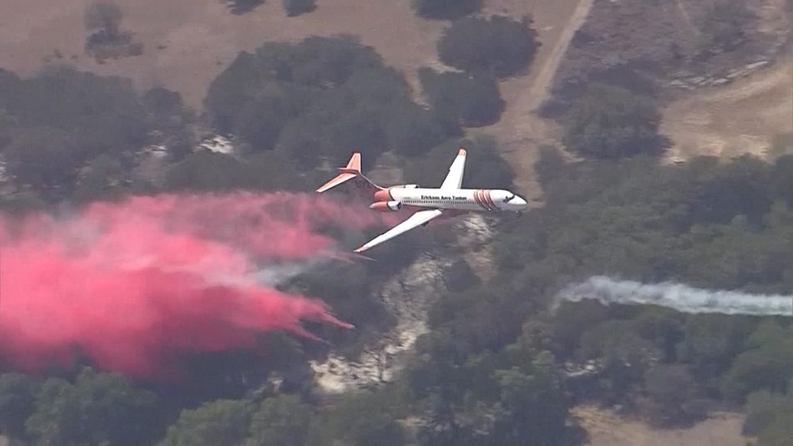 Texas Chalk Mountain Fire updates: What planes do they use? - Vimarsana News