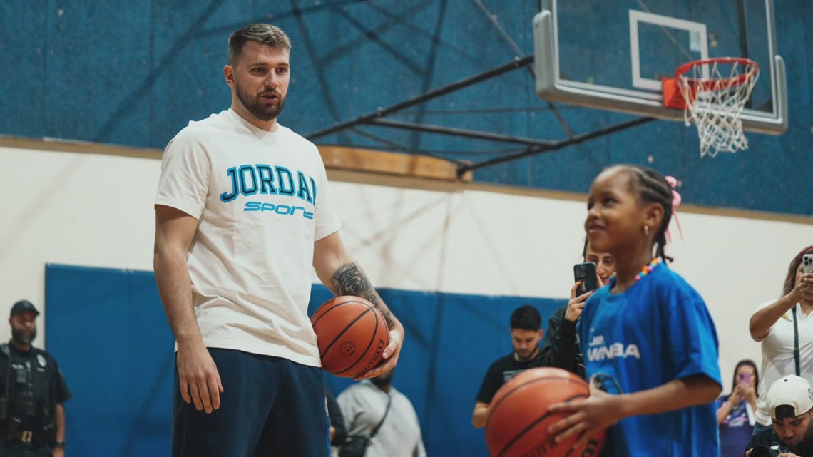 Dallas Mavs Luka Doncic Launches A New Foundation Wfaa Com