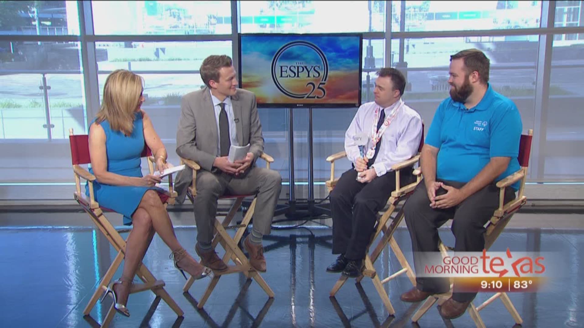 You can see the 25th Espy Awards on July 12 at 7 p.m. on WFAA 8.   Go to www.espn.com/espys for more information.