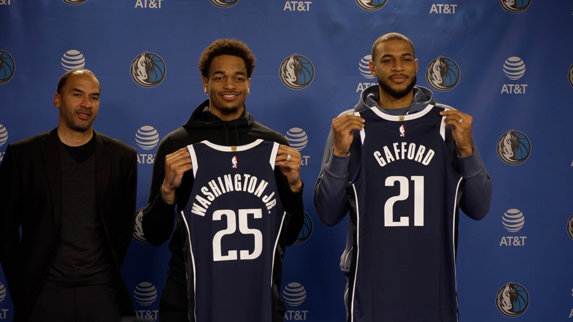 Washington and Gafford came to the Mavericks in deals before the trade deadline.