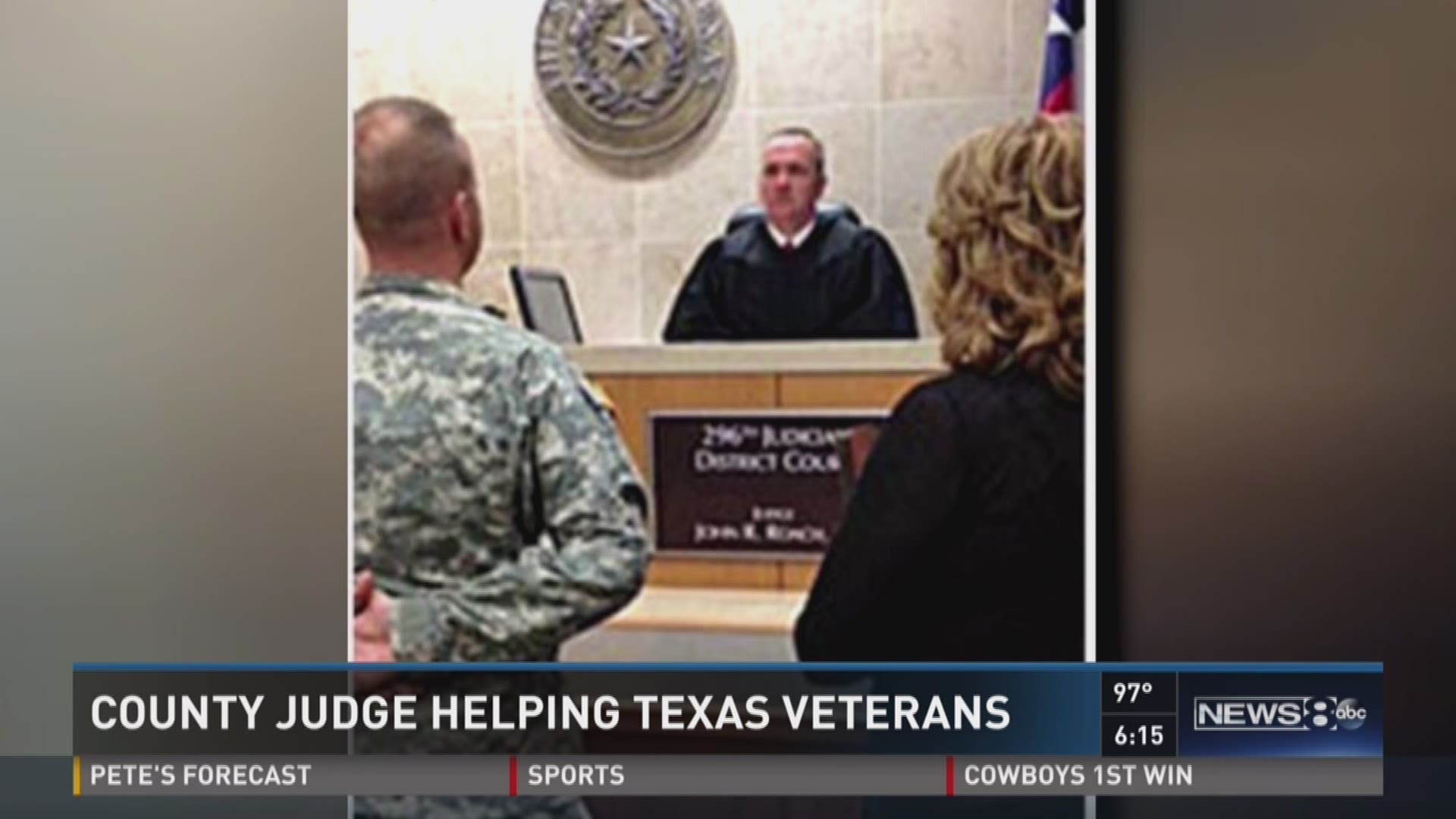 County Judge Helping Texas Veterans