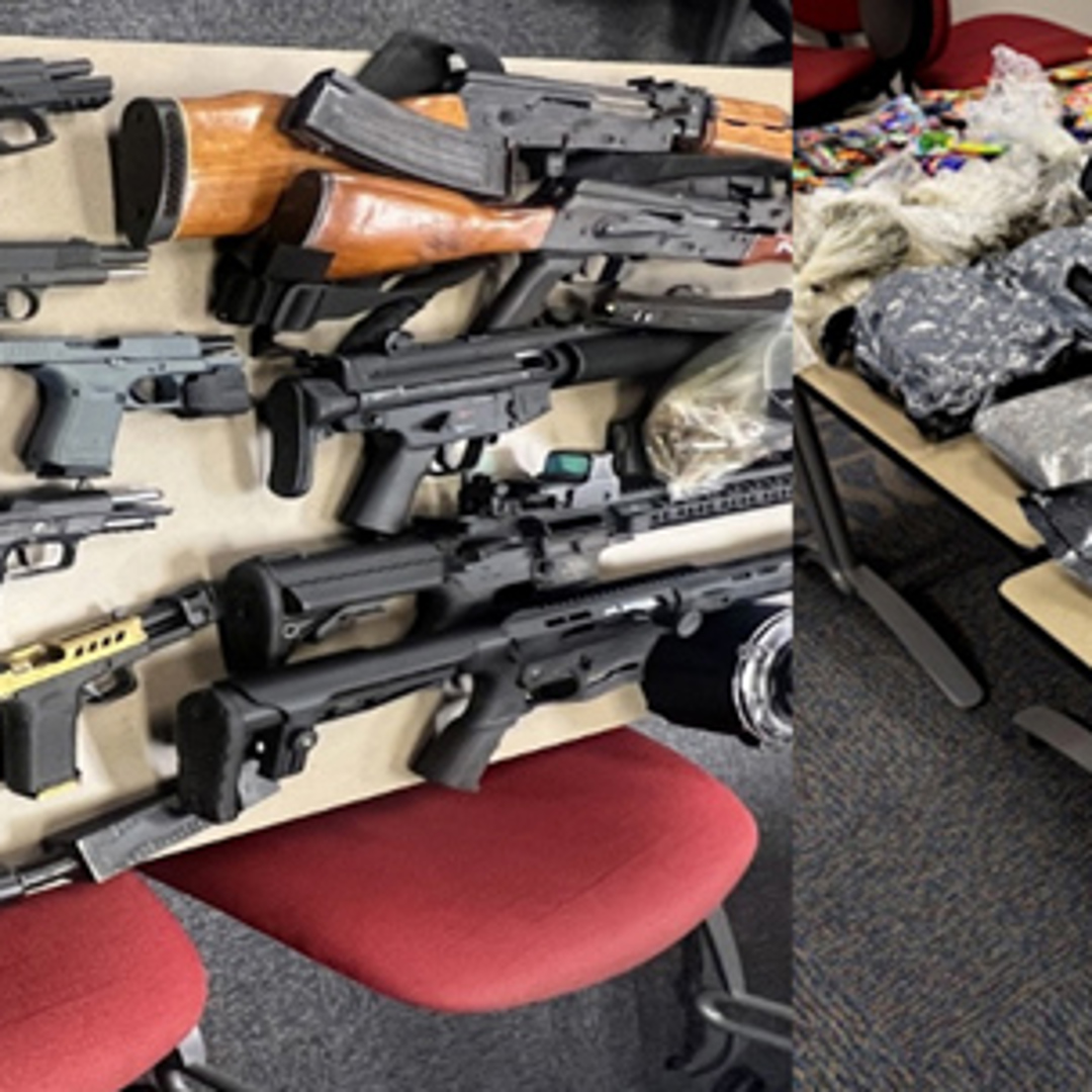 Agents seized over 100 pounds of drugs and 25 firearms from 4 men ...