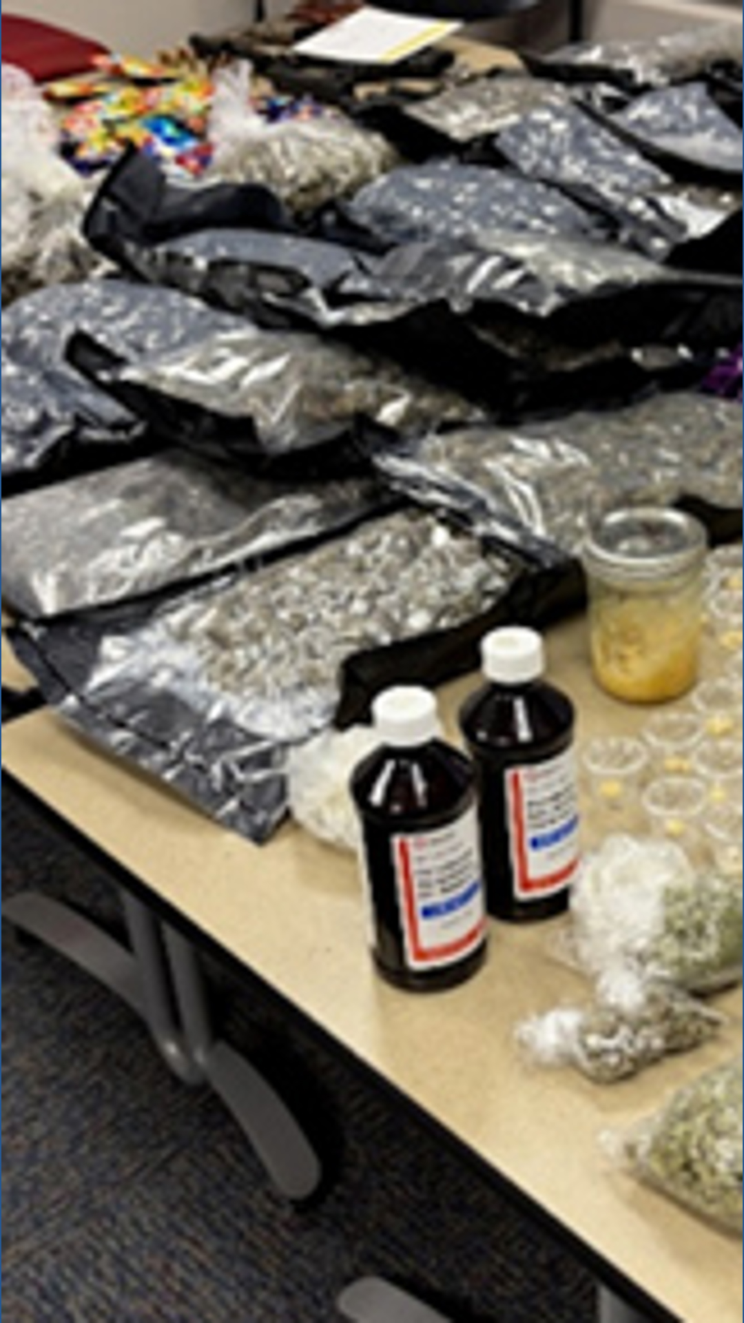 Agents seized over 100 pounds of drugs and 25 firearms from 4 men ...