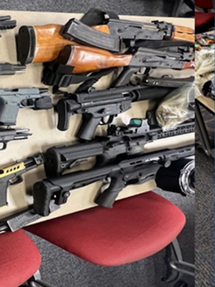 Agents seized over 100 pounds of drugs and 25 firearms from 4 men ...