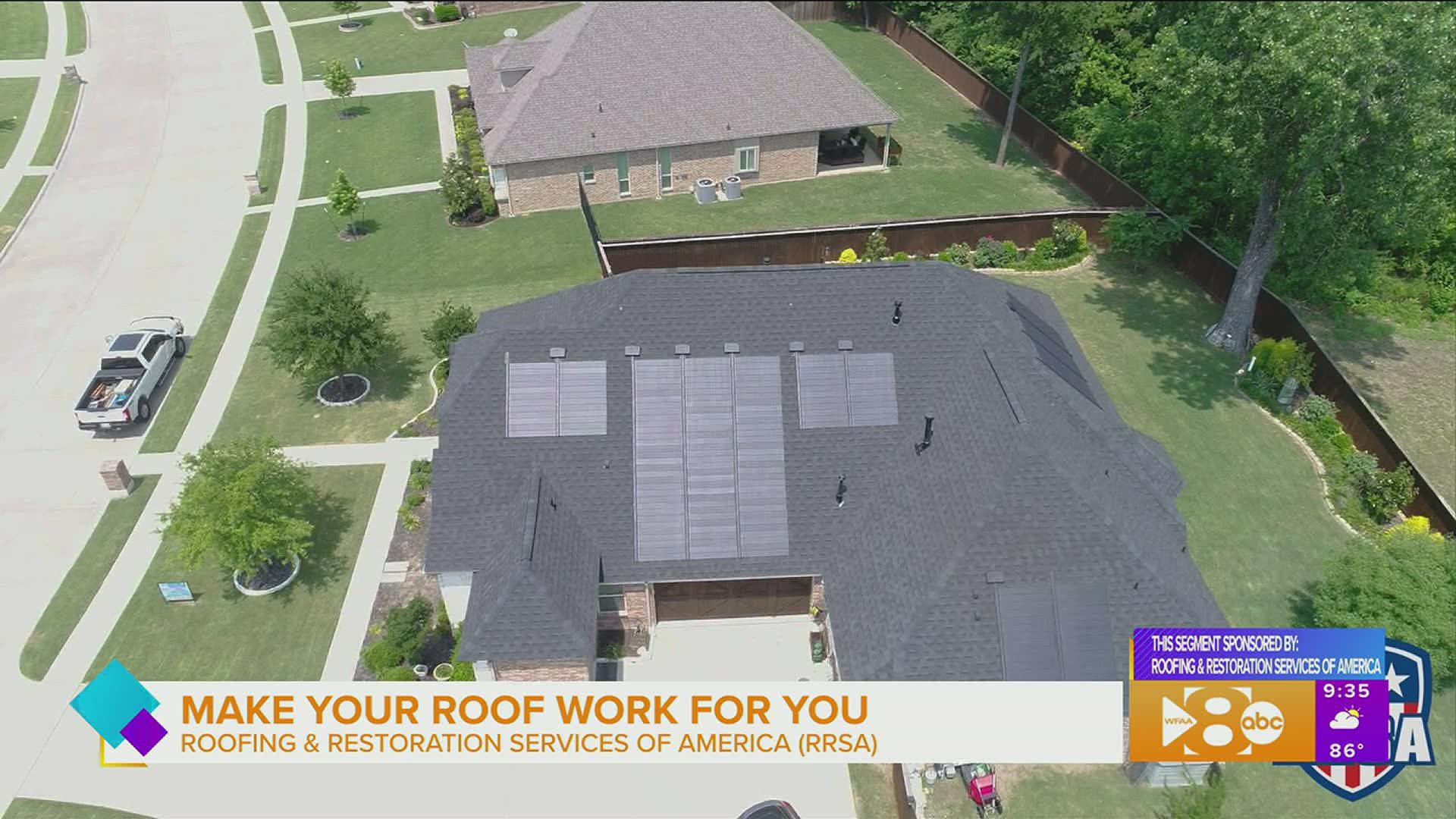 This segment is sponsored by Roofing & Restoration Services of America.