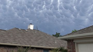 Photos: North Texans see strange looking clouds during stormy weather