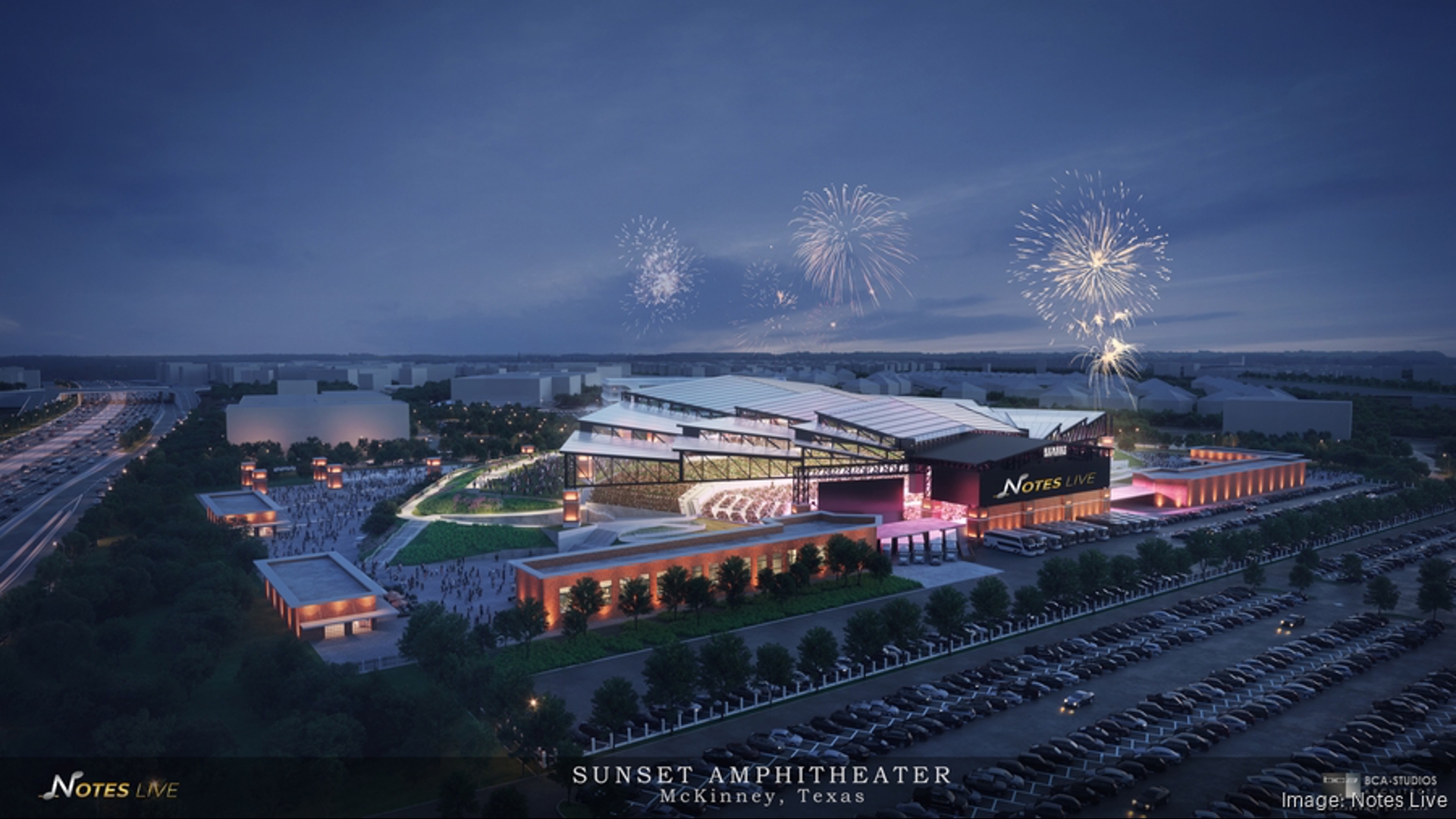 McKinney City Council approved Nov. 19 a site plan for the open-air entertainment venue.