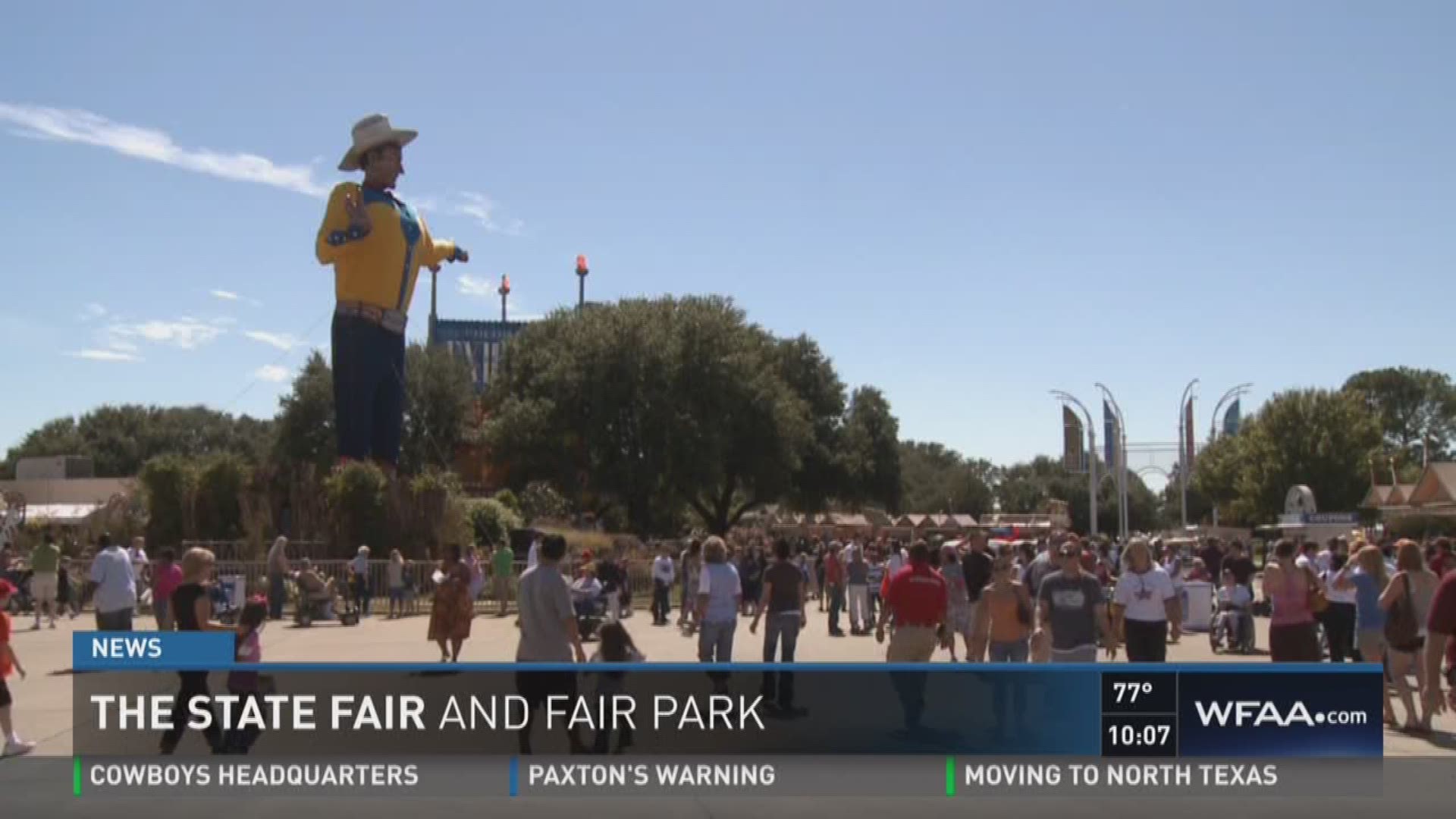 While the City of Dallas owns and manages Fair Park, for decades, the State Fair of Texas has been the major tenant and money maker. But as South Dallas changes, what's to come for Fair Park? News 8's Brett Shipp has more.
