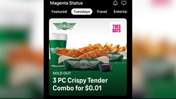 Wingstop deal for T-Mobile Tuesdays sells out wfaa