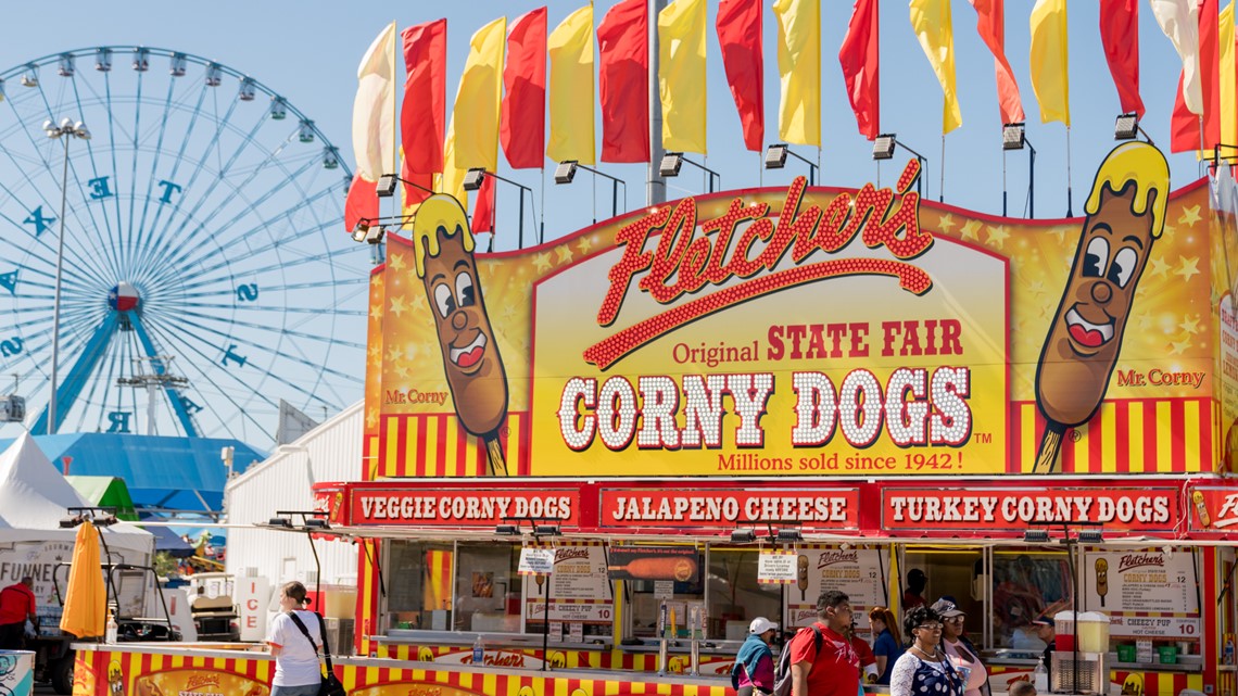 Fletcher's Corny Dogs at State Fair of Texas: Dallas Hot Bird Dog ...