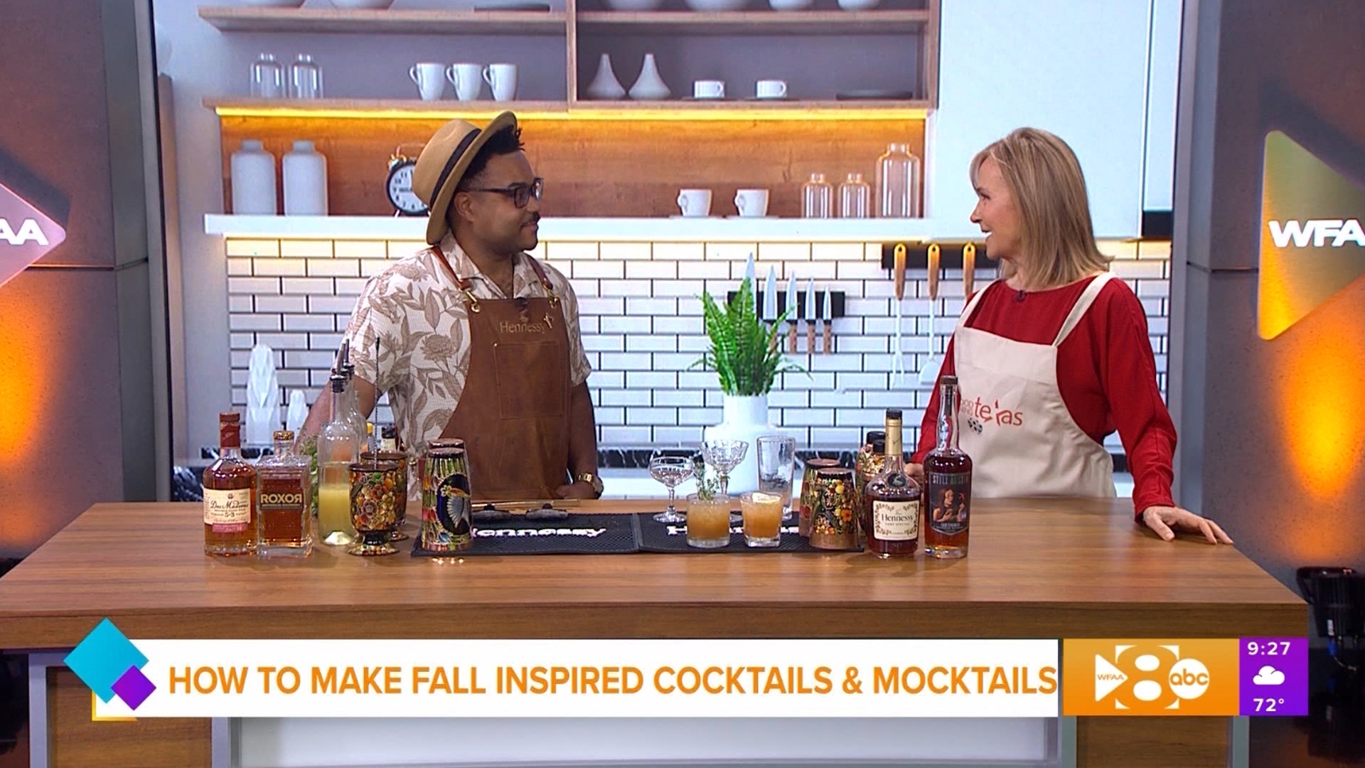 Thomas Holbert, also known as "Tommy The Bartender", shows us how to make fall inspired mocktails and cocktails this season.