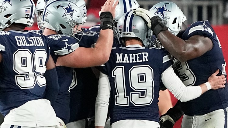 Cowboys' Brett Maher has extra-point attempt blocked as woes