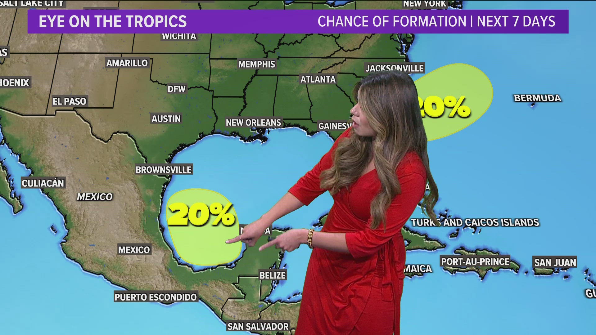 DFW Weather: The heat returns to Texas.