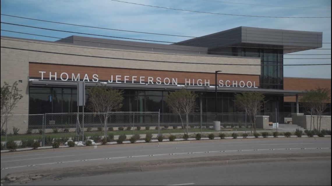 Thomas Jefferson High Was Destroyed During The Dallas Tornado In 2019 Today Its Rebuild Is