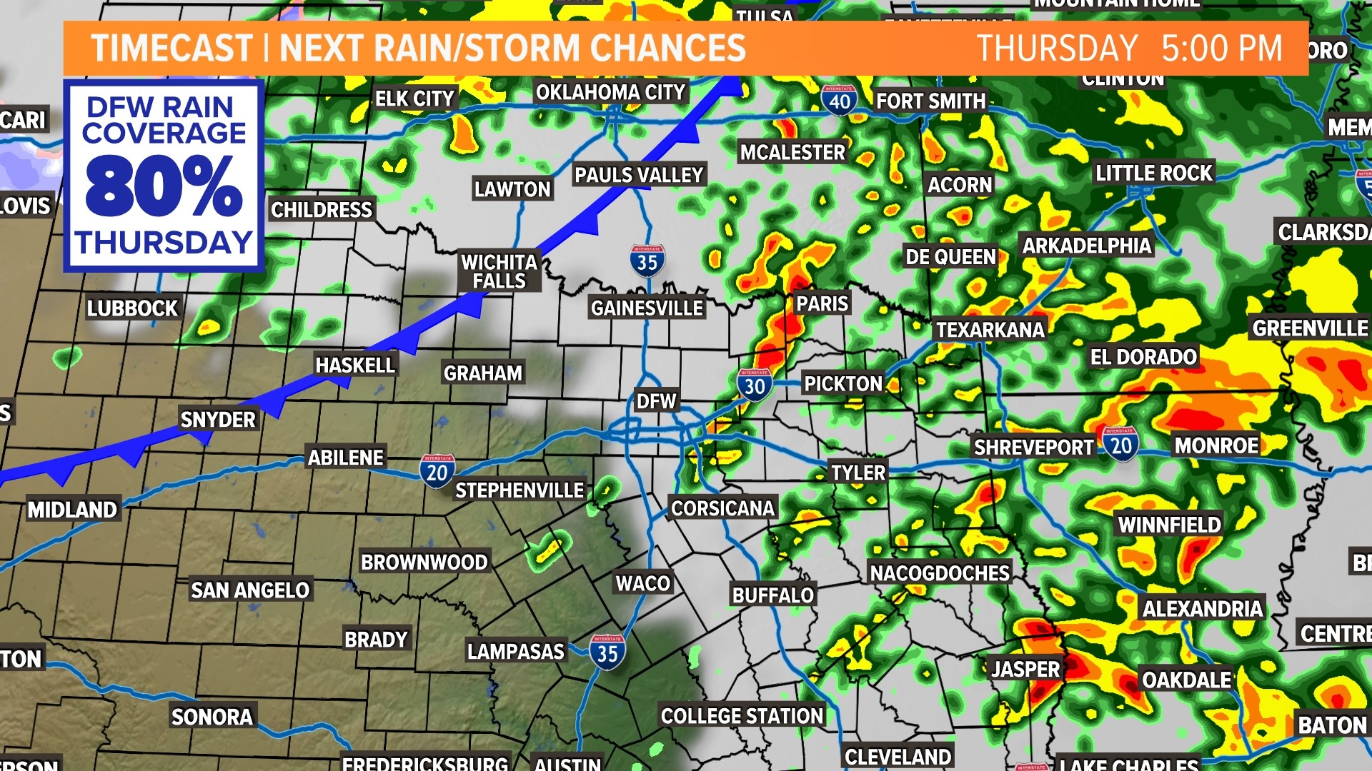 North Texas rain Thursday | wfaa.com