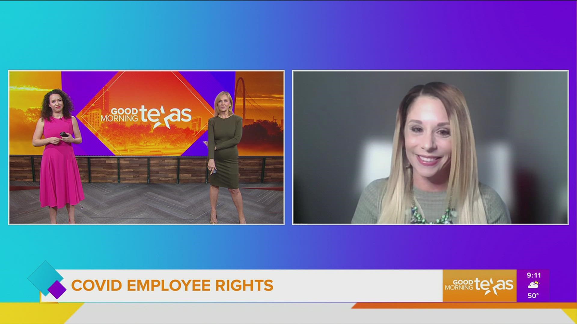 Lizzie Altimore talks about what employees should know about their rights & Covid-19.