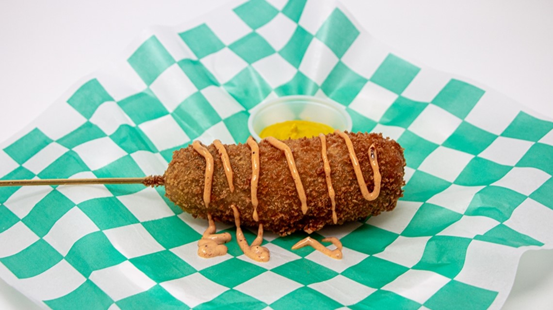 State fair outlet jalapeno corn dogs