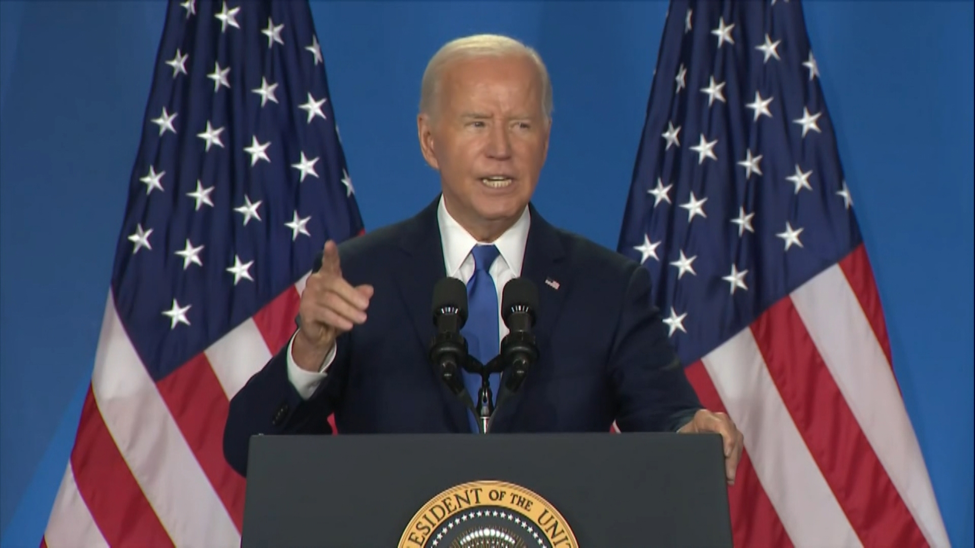 Joe Biden held a solo press conference on July 11, 2024. Watch the full presser here.