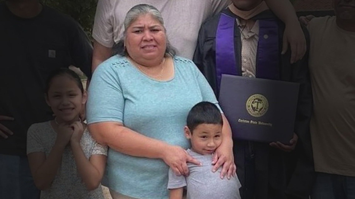 A woman and child died when a vehicle crashed into their home. The 18-year-old driver has been charged with intoxication manslaughter, police say